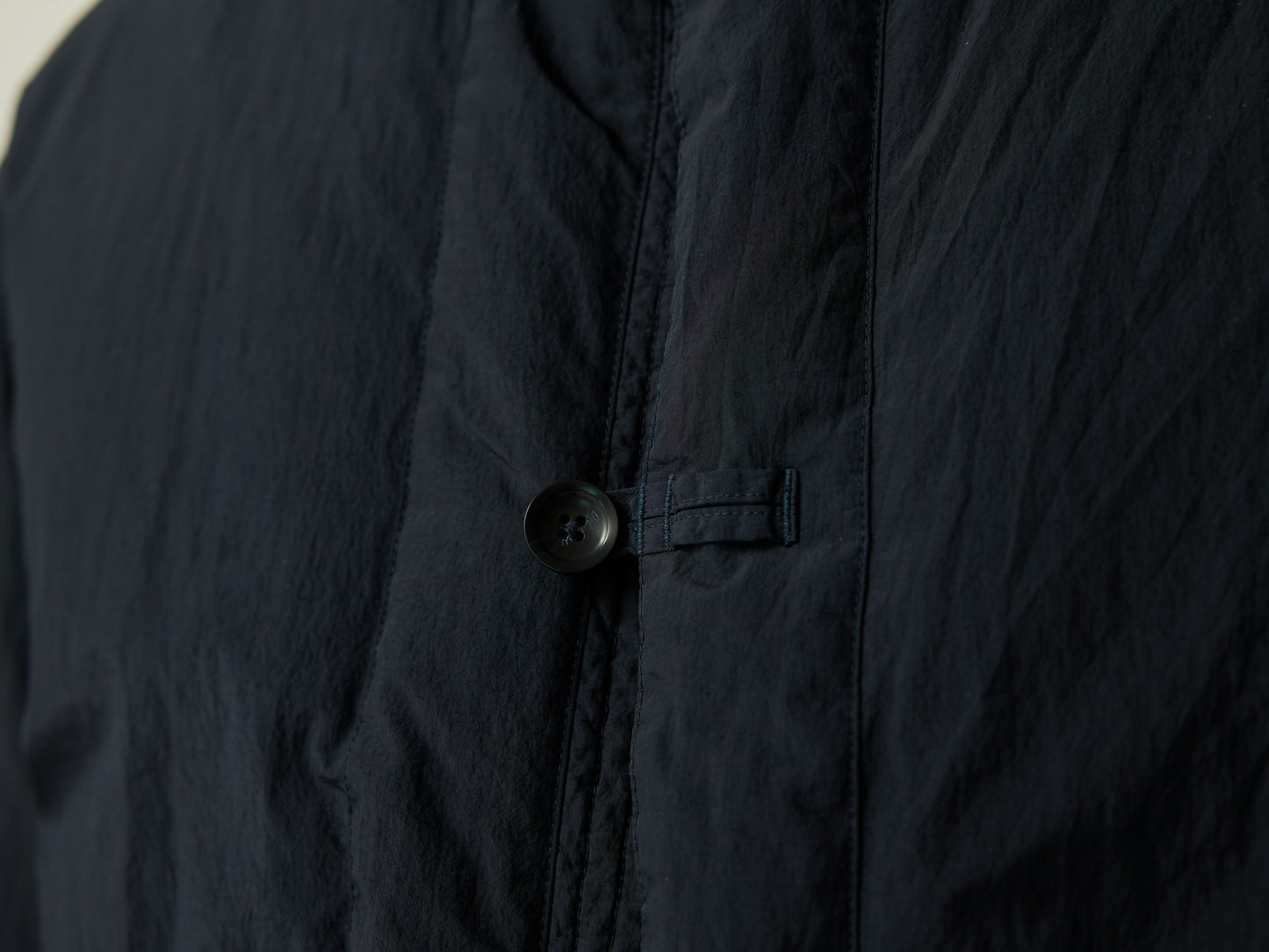 SNOW PEAK GARMENT DYED DOWN JACKET - NAVY
