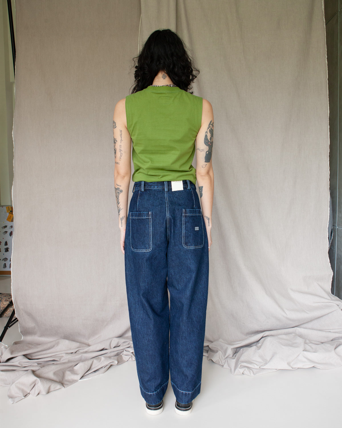 W'MENSWEAR TANK - MATCHA GREEN