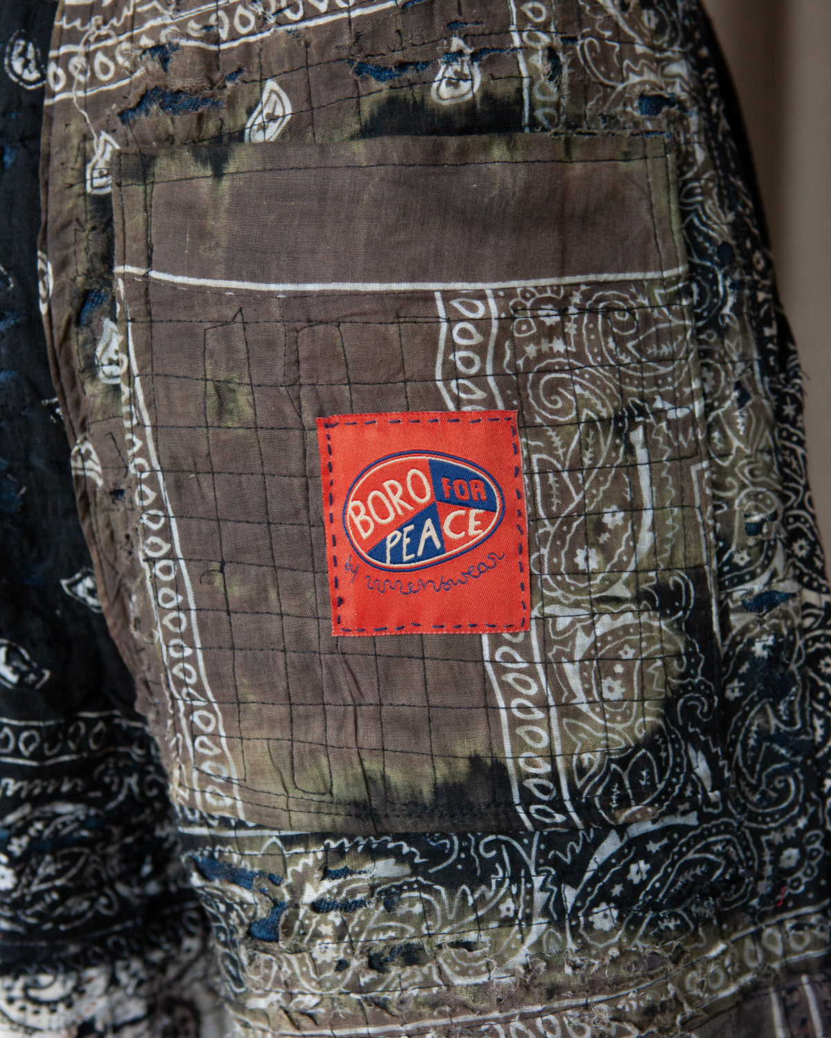 W'MENSWEAR BORO FOR PEACE - WORK JEAN - MULTI