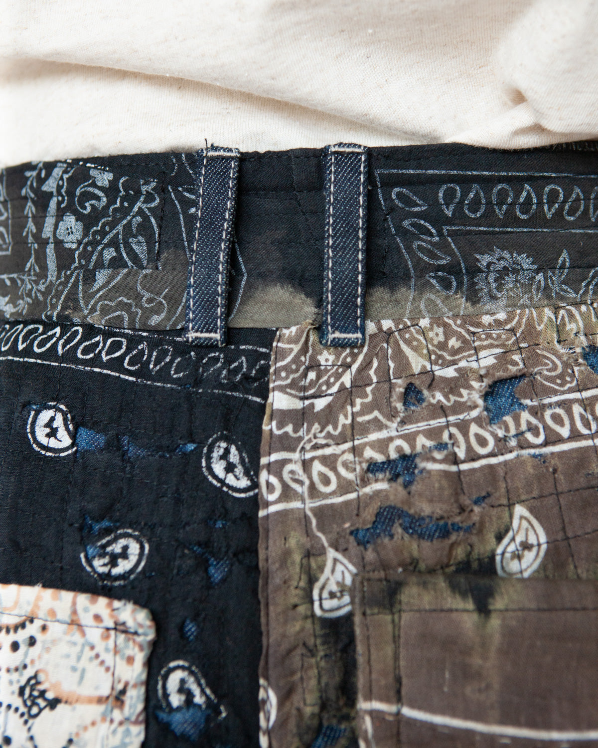 W'MENSWEAR BORO FOR PEACE - WORK JEAN - MULTI