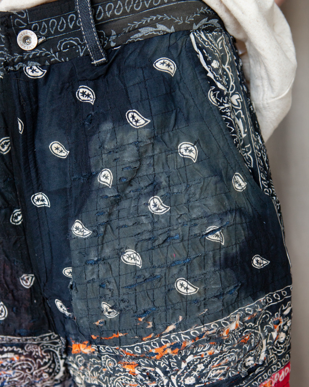 W'MENSWEAR BORO FOR PEACE - WORK JEAN - MULTI