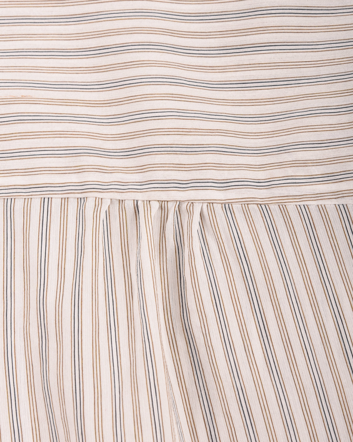 1ST PAT-RN WOMEN'S MODULA SHIRT - INTERPLAY STRIPES - BLEACHED BRONZE