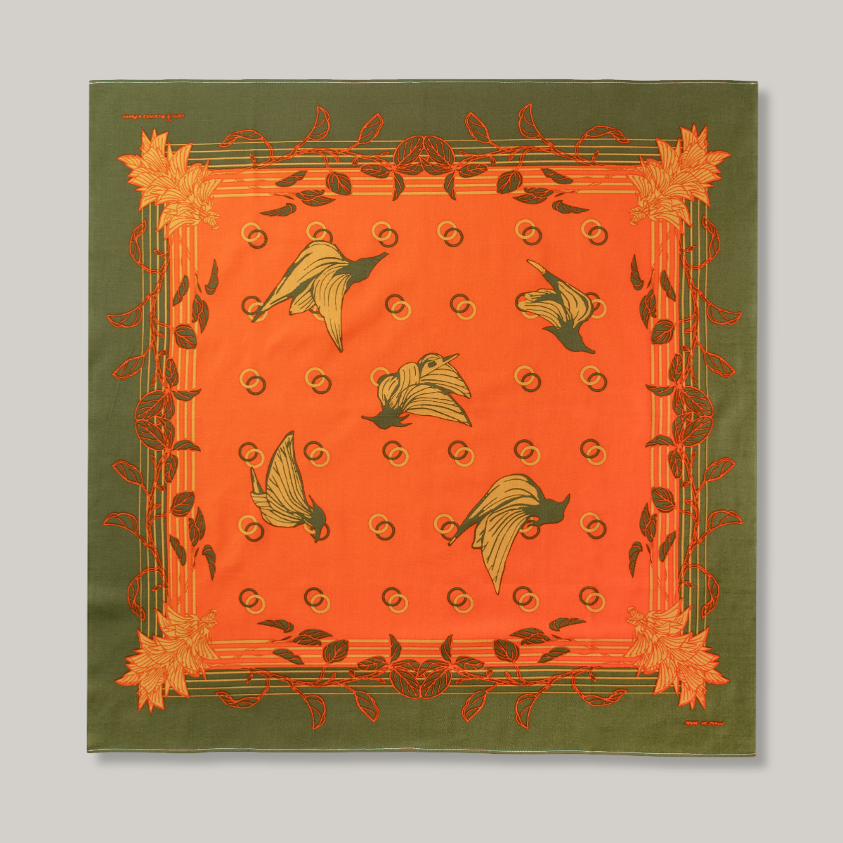 ONE EAR BRAND x PPHH "PARROT PEA" BANDANA - LEGUME