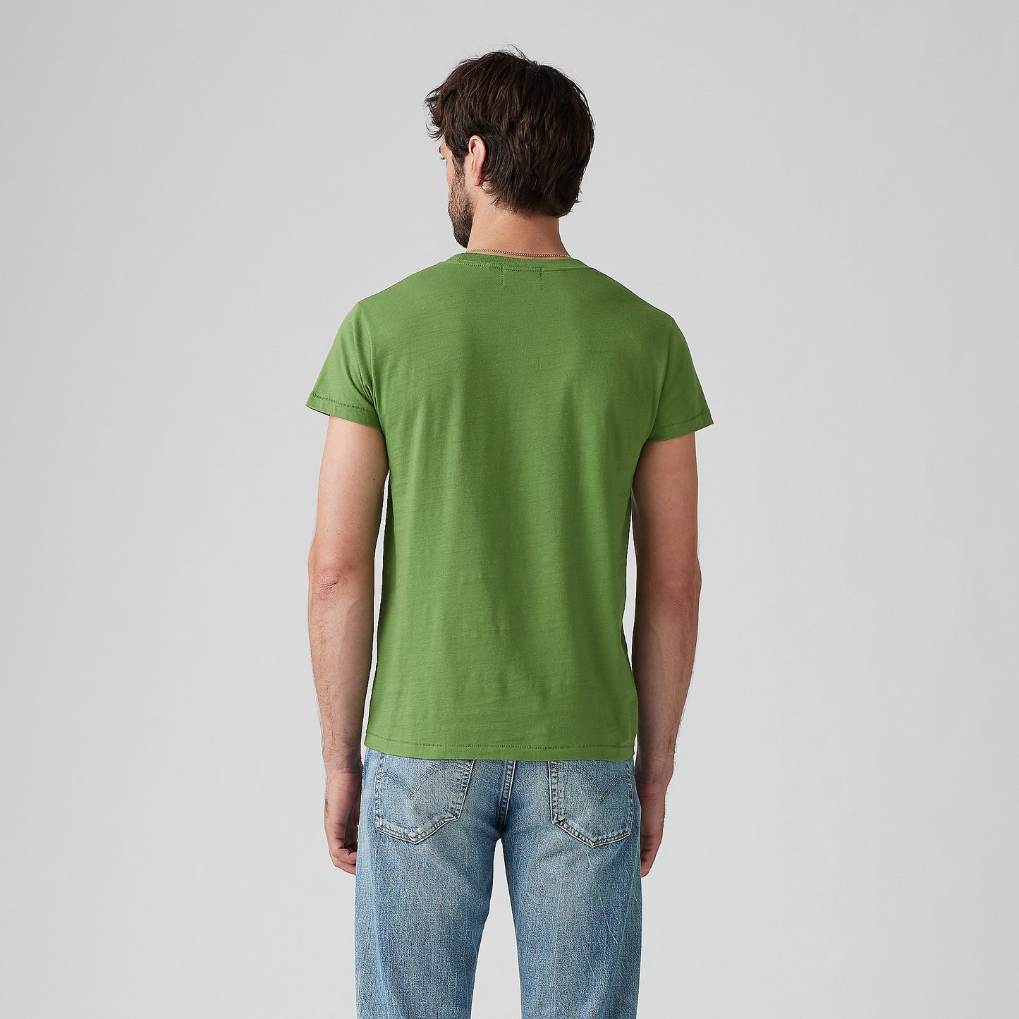 LEVI'S VINTAGE CLOTHING 1950's SPORTSWEAR TEE - ARTICHOKE GREEN