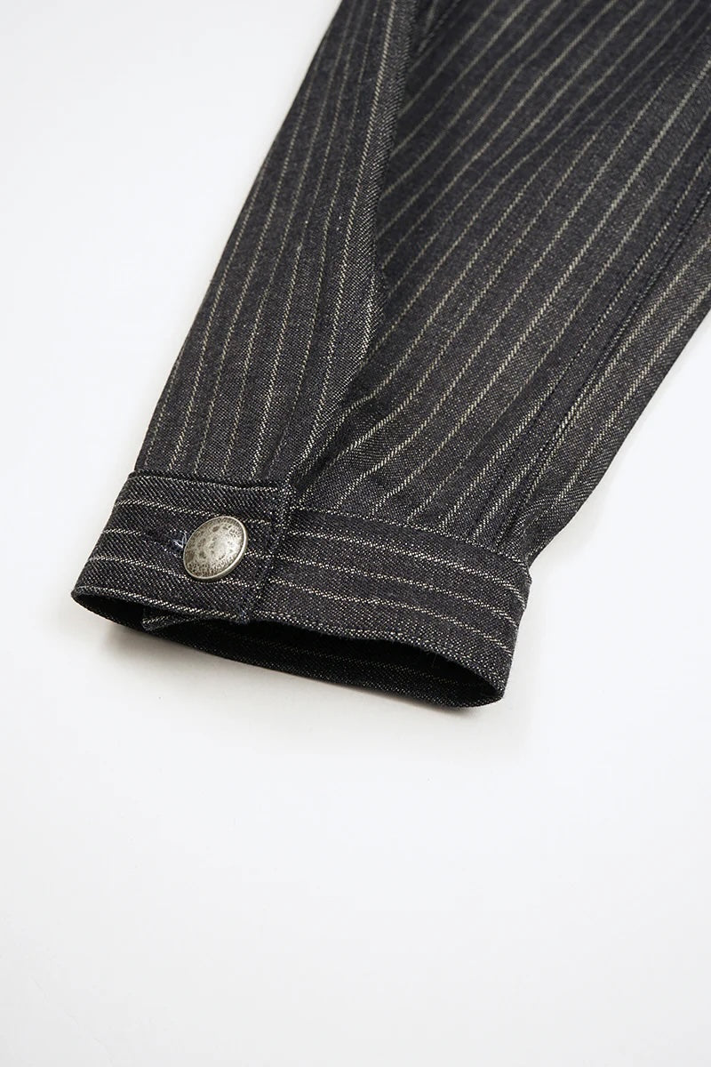NIGEL CABOURN MAINLINE 40s FRENCH WORK JACKET - INDIGO