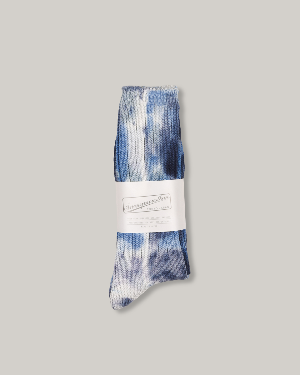 ANONYMOUS ISM SCATTER DYE CREW - BLUE
