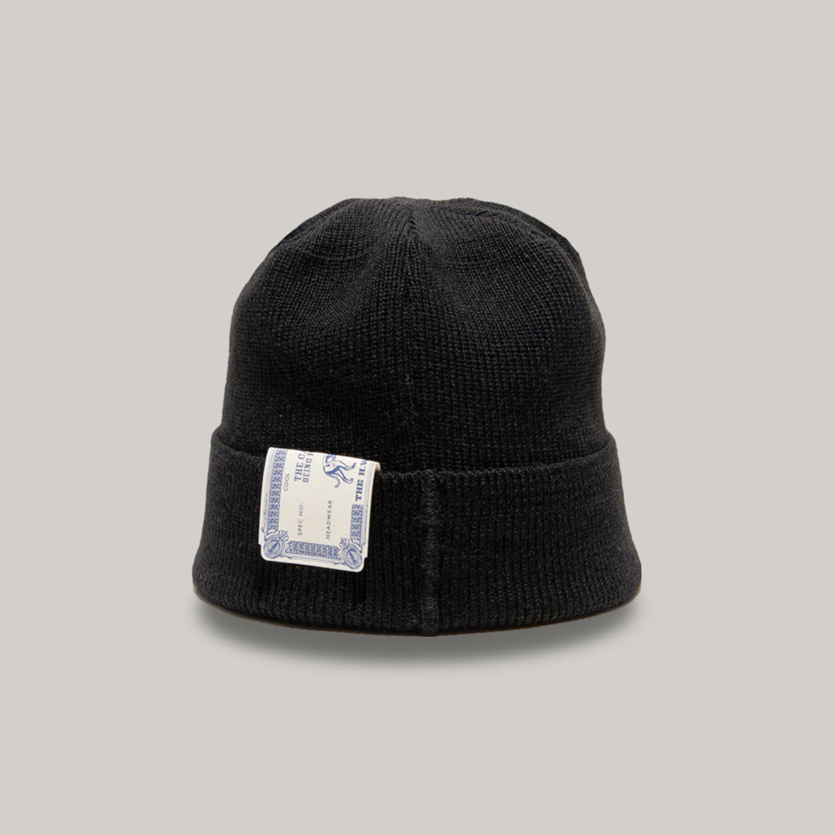 H.W. DOG & CO. 40'S WATCH CAP - BLACK
