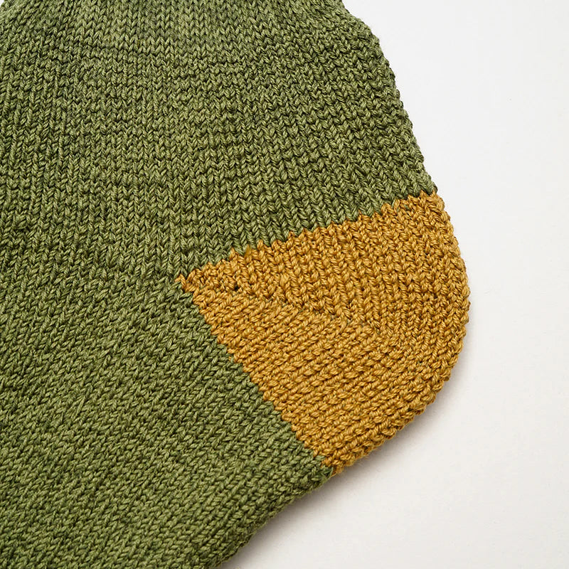 NIGEL CABOURN BORDER SOCKS - GREEN