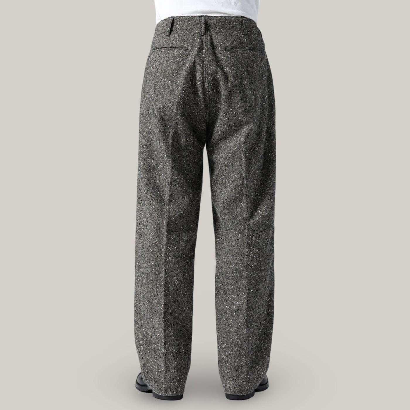 BUZZ RICKSON AVIATION ASSOCIATES NEP WOOL TROUSERS - BLACK