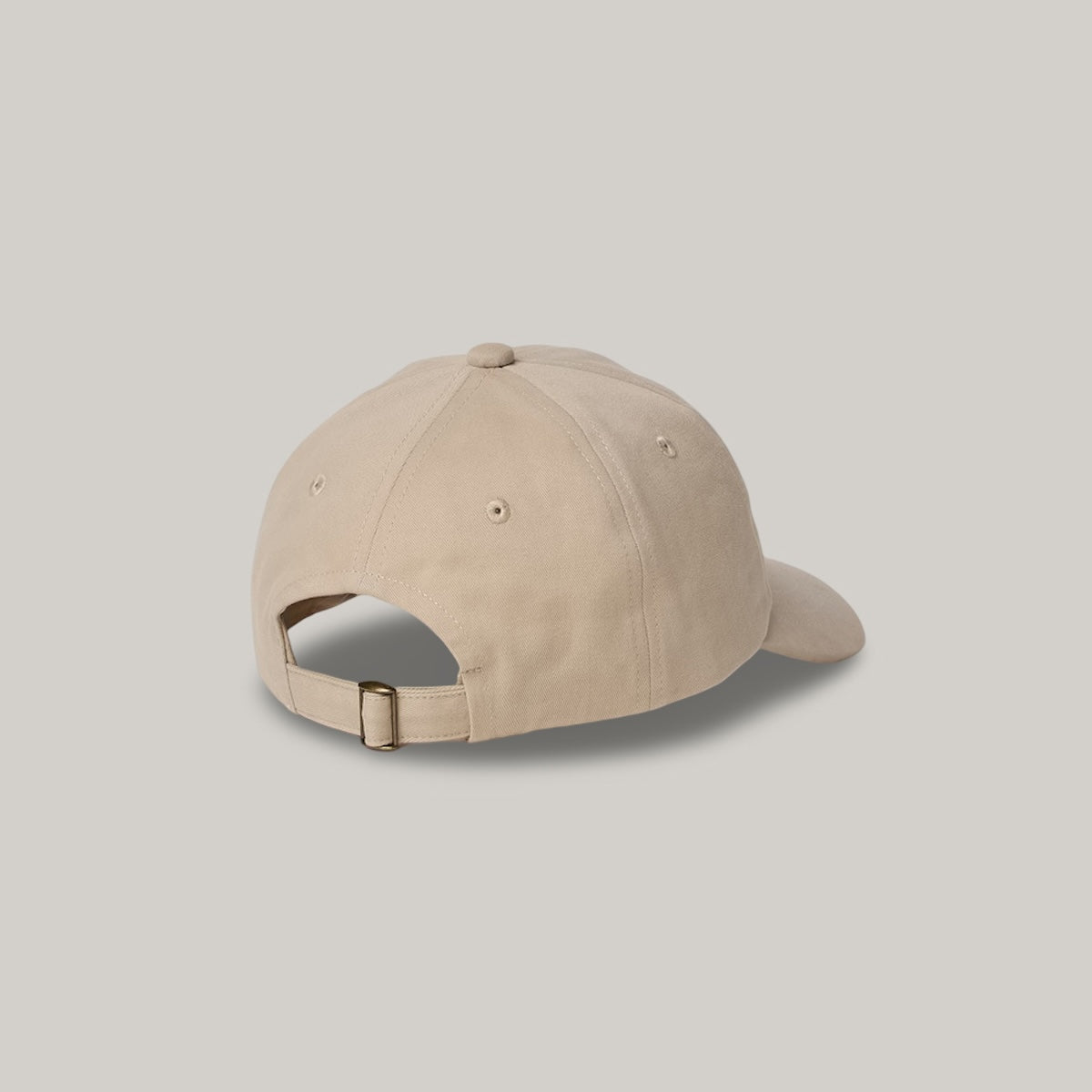 MERZ B. SCHWANEN SWAN LOGO CAP - LIGHT KHAKI