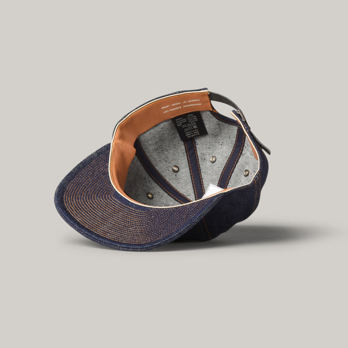 POTEN DENIM CAP - INDIGO