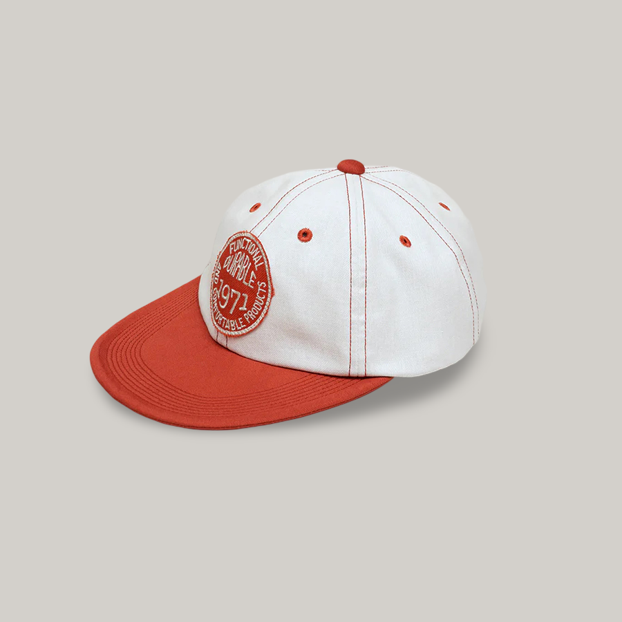 NIGEL CABOURN MAINLINE BASEBALL CAP - OFF WHITE