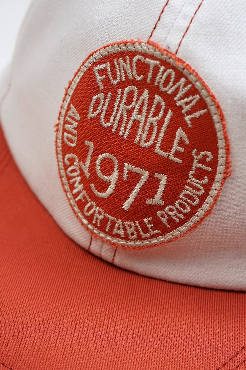 NIGEL CABOURN MAINLINE BASEBALL CAP - OFF WHITE