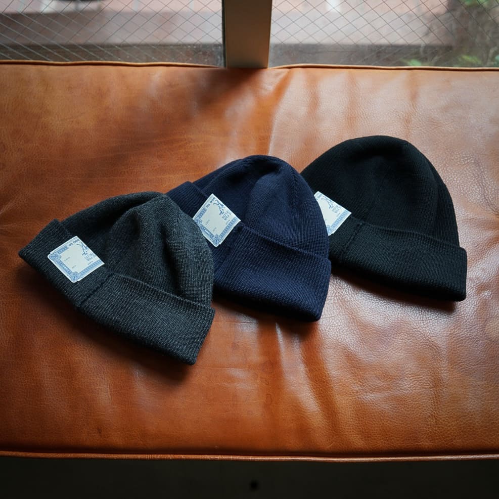 H.W. DOG & CO. 40'S WATCH CAP - NAVY