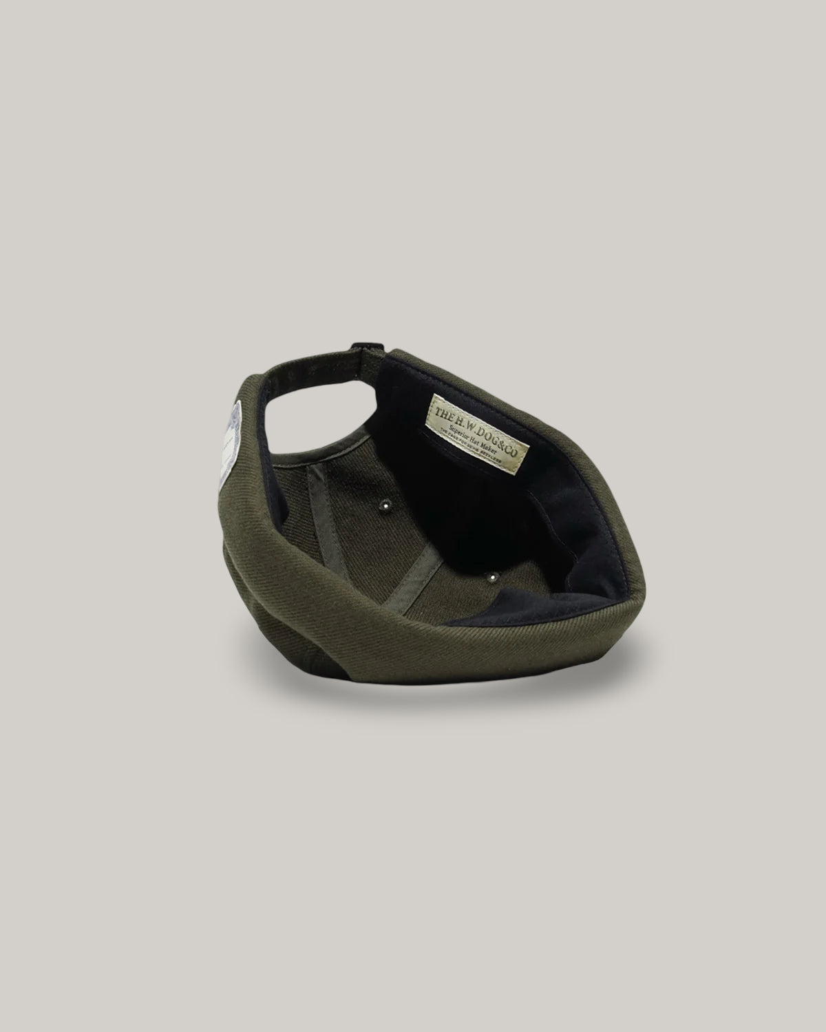 H.W. DOG & CO. ROLL CAP - OLIVE