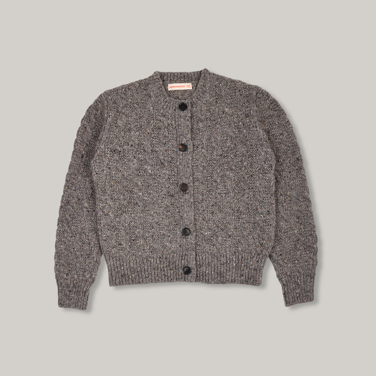 &DAUGHTER MARIE DONEGAL CABLE CREWNECK CARDIGAN - RAMOR