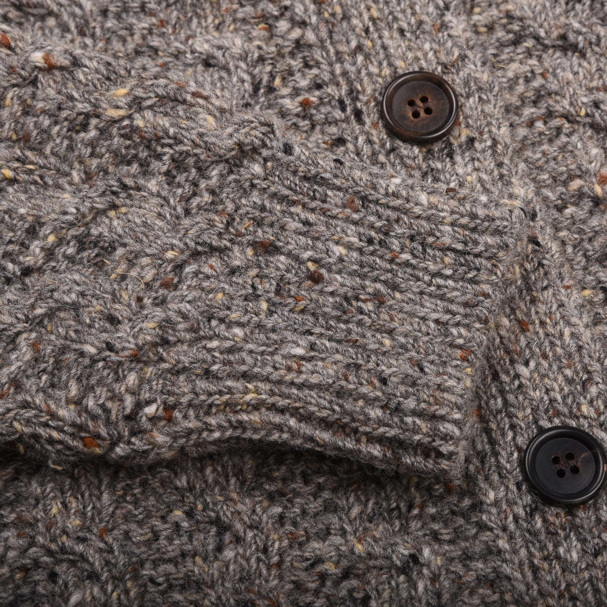 &DAUGHTER MARIE DONEGAL CABLE CREWNECK CARDIGAN - RAMOR