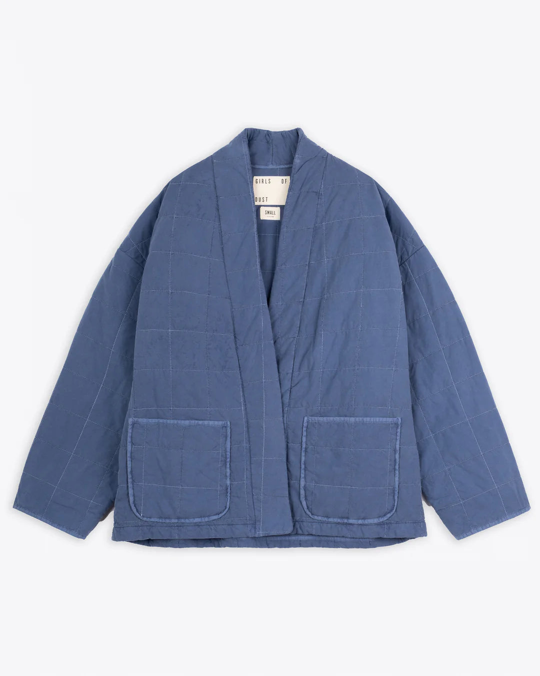 EAT DUST EDO JACKET - COTTON QUILT - INFINITY BLUE