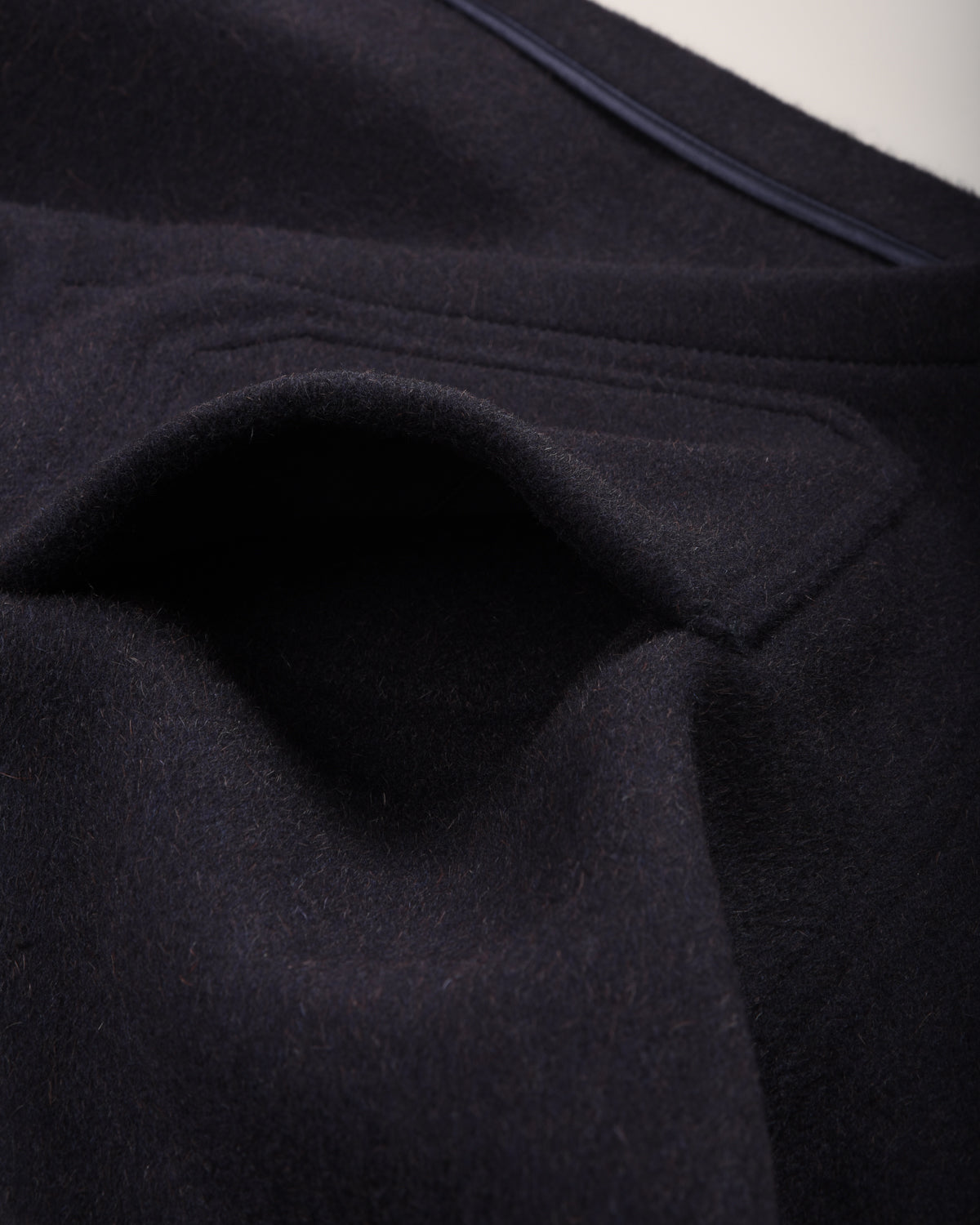 GRÅBRODERN HENRIK WOOL JACKET - DARK NAVY BLUE