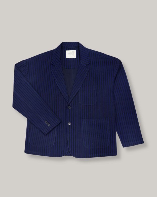 KARDO HUGH 2.0 BLAZER - NAVY STRIPE