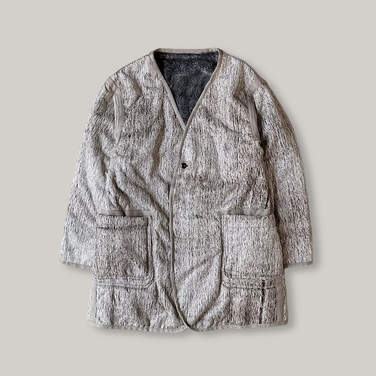 TS(S) REVERSIBLE COAT LINER JACKET - GREY