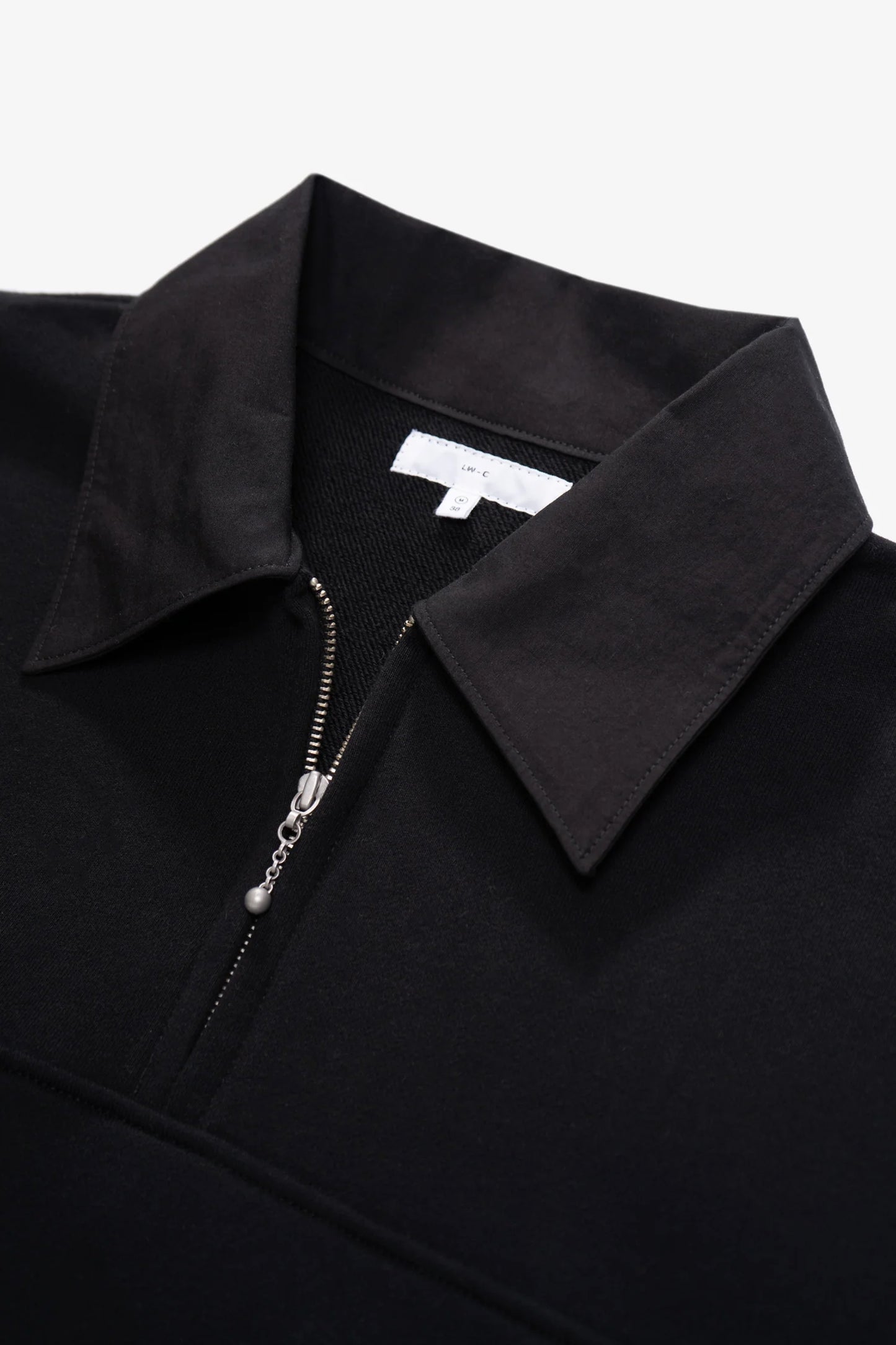 LADY WHITE CO. ANDERSON QUARTER ZIP - BLACK