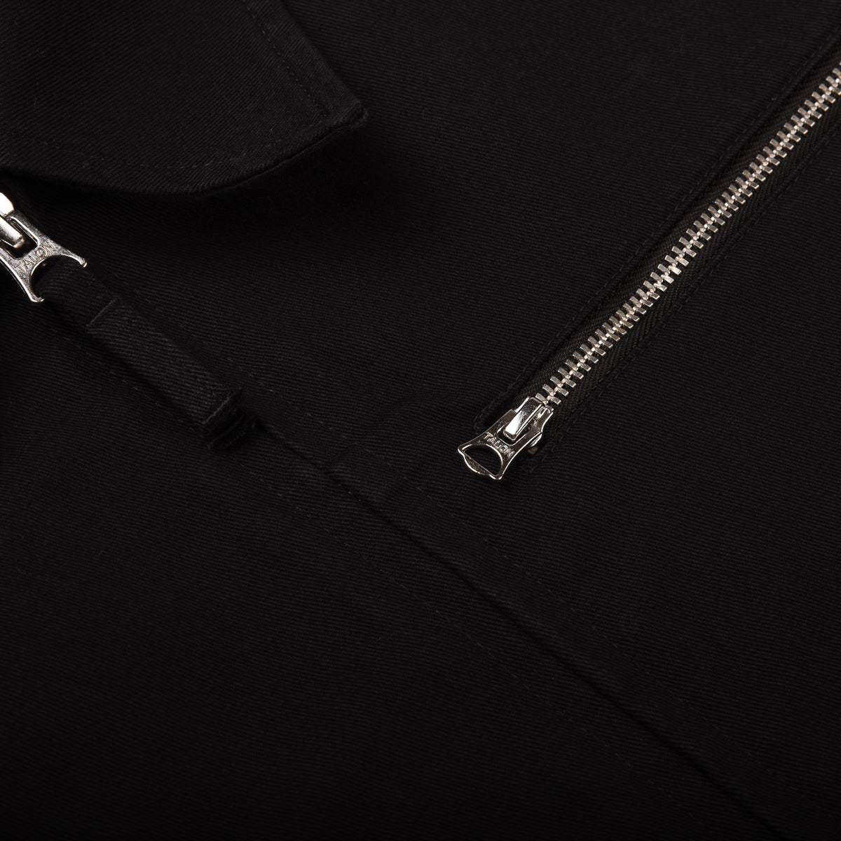 MERZ B. SCHWANEN JKT07 UNISEX ZIP JACKET - DEEP BLACK