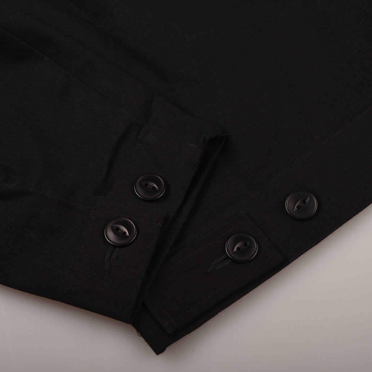 MERZ B. SCHWANEN JKT07 UNISEX ZIP JACKET - DEEP BLACK