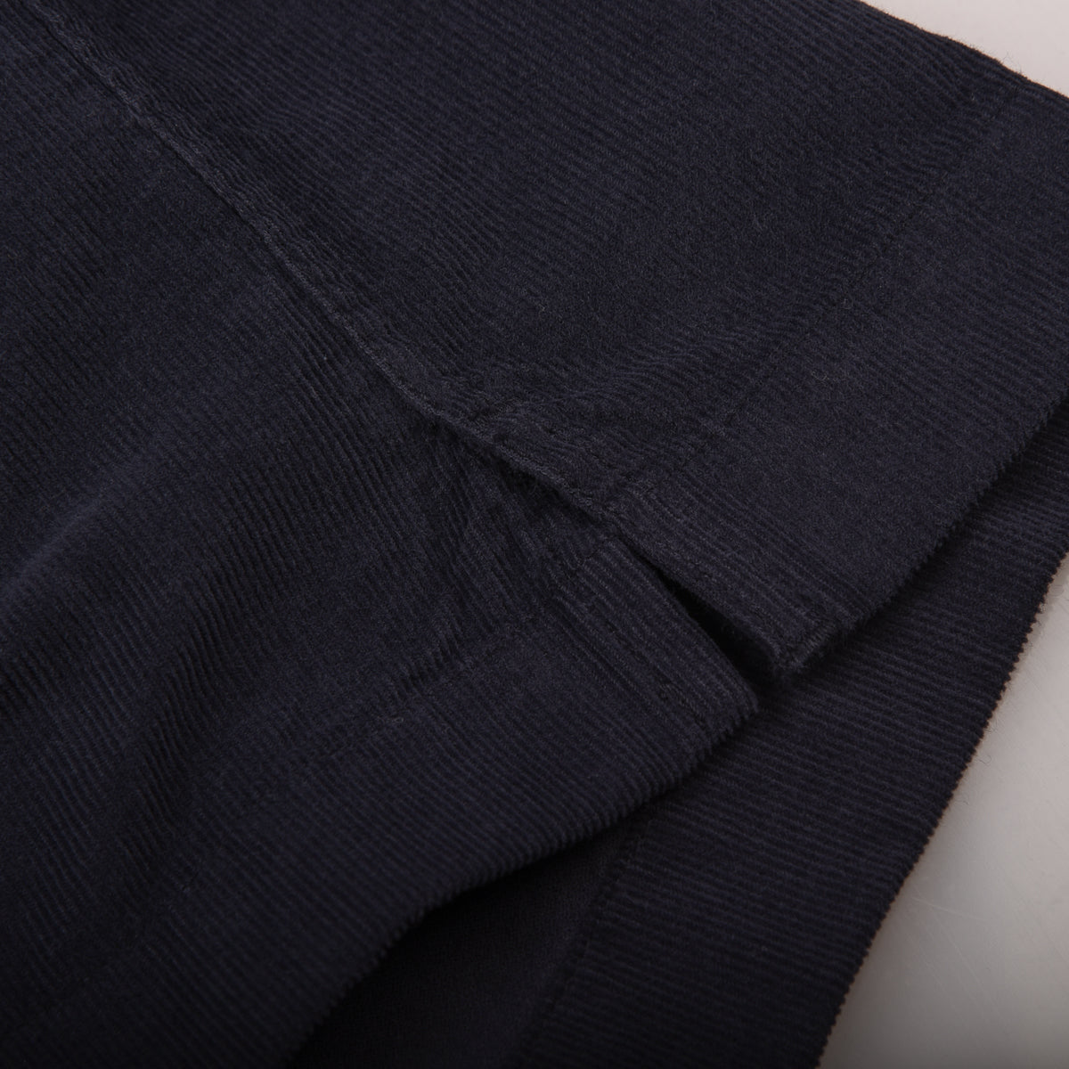 MERZ B. SCHWANEN CORDUROY SHIRT06 - NIGHT BLUE