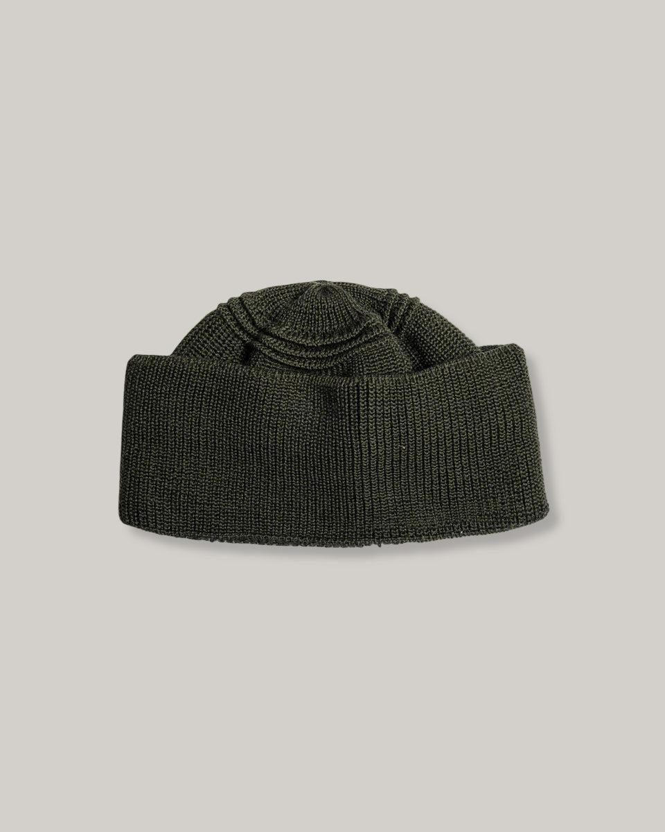 HEIMAT MERINO MECHANICS CAP - MILITARY GREEN