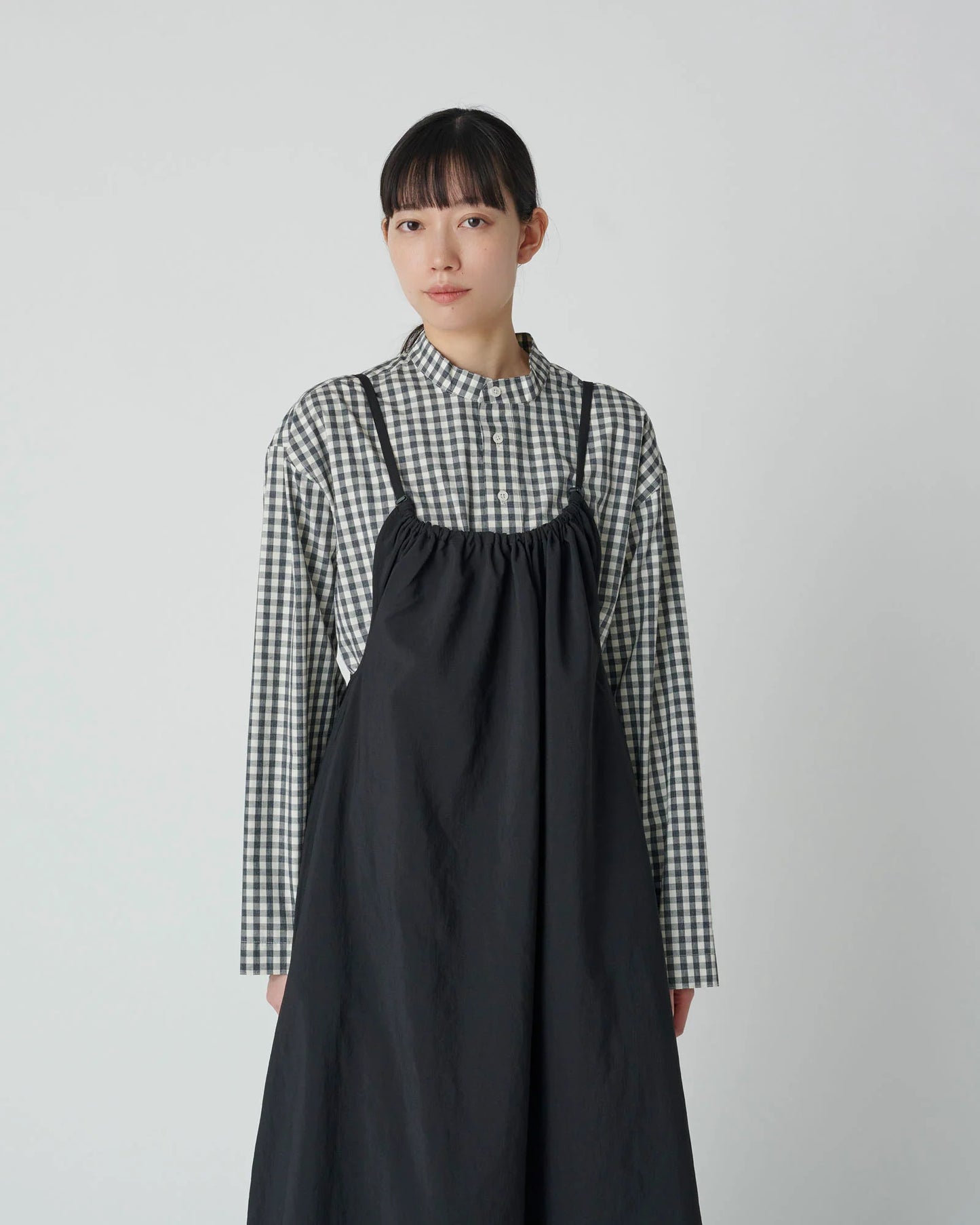 SNOW PEAK PE LIGHT POPLIN DRESS - NAVY