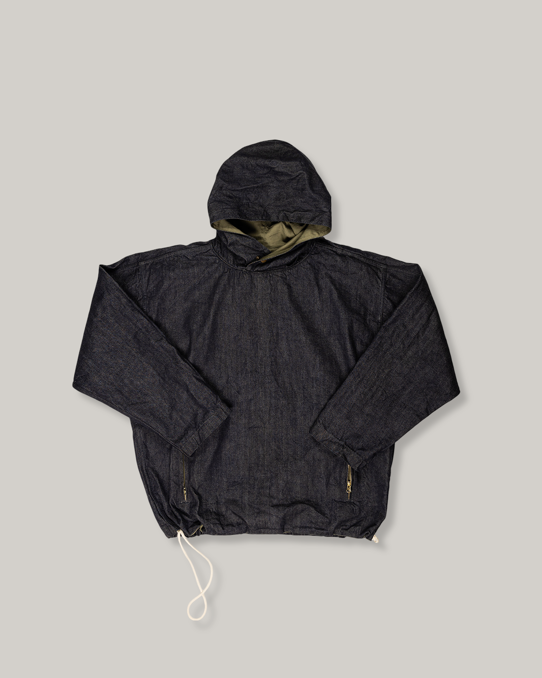 WORKING REVERSIBLE PULLOVER - RINSED