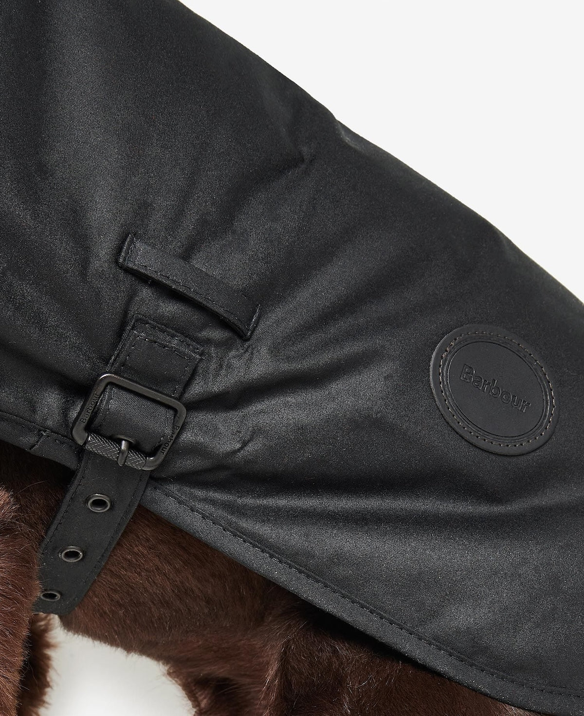 BARBOUR QUILTED DOG COAT - BLACK