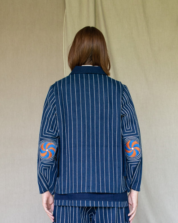 KARDO x W'MENSWEAR RALLEY JACKET - INDIGO DENIM