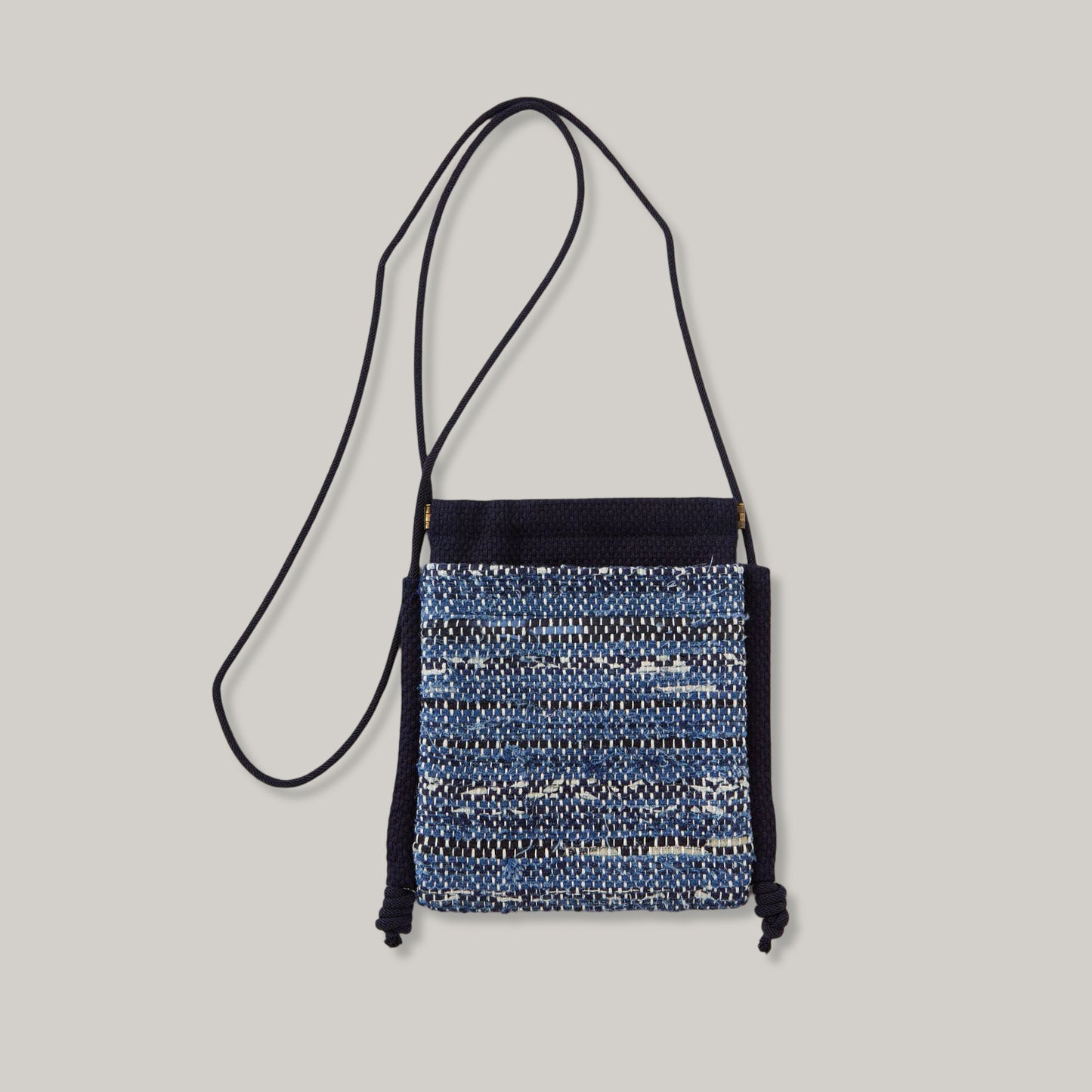 BLUE BLUE JAPAN SAKIORI POUCH - INDIGO