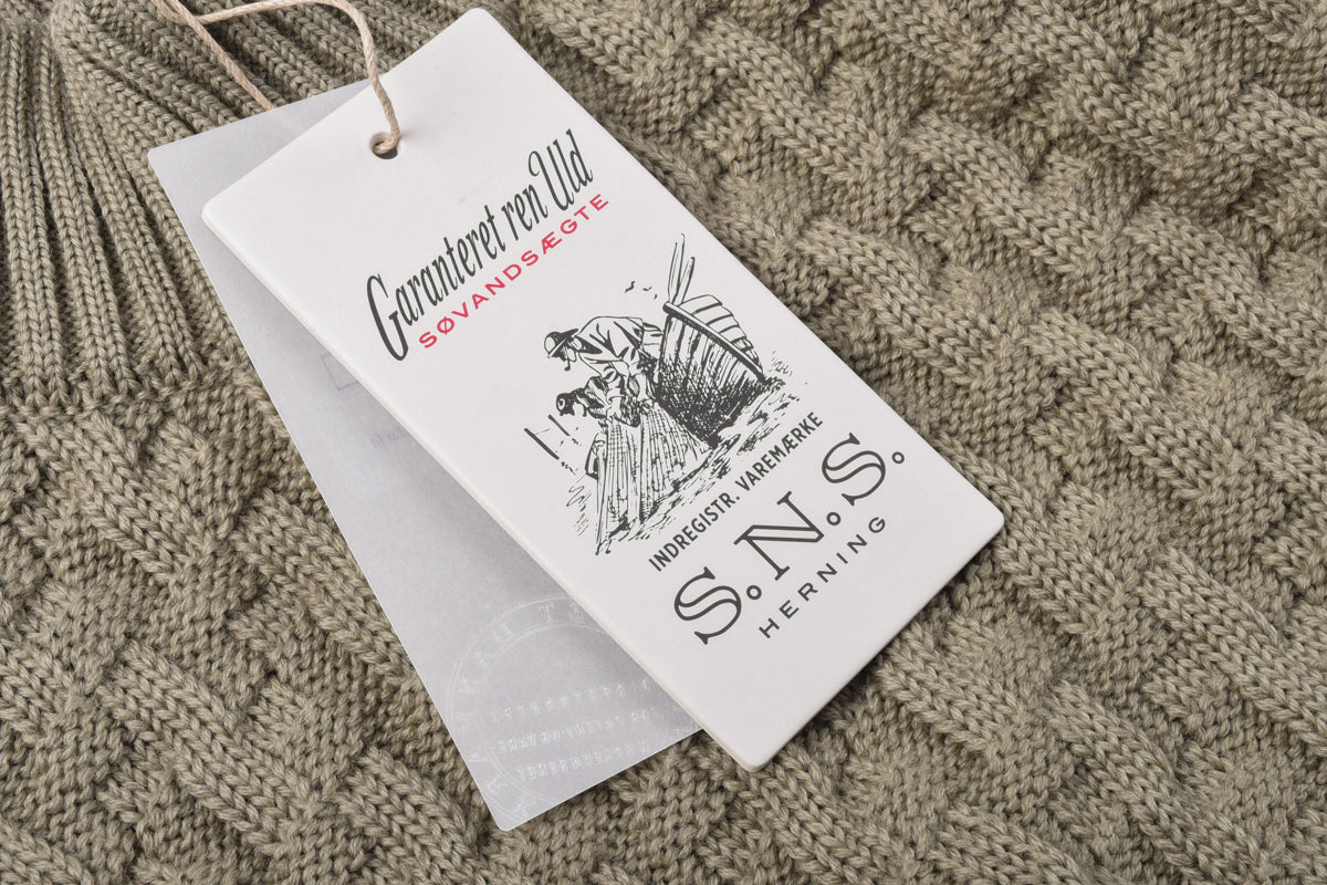 S.N.S. HERNING STARK SWEATER - HYBRID KHAKI