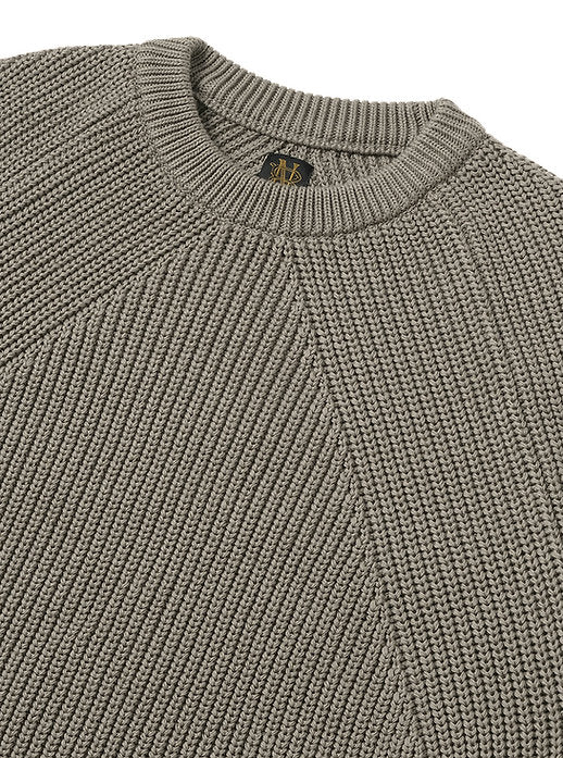 BATONER COTTON SIGNATURE CREW NECK - BLACK