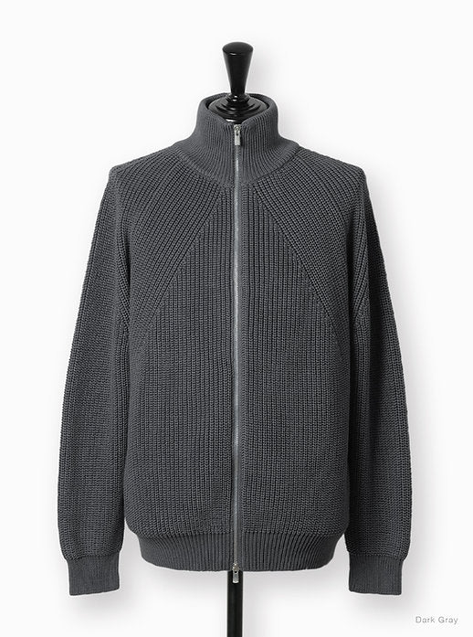 BATONER COTTON SIGNATURE DRIVERS KNIT - DARK GREY