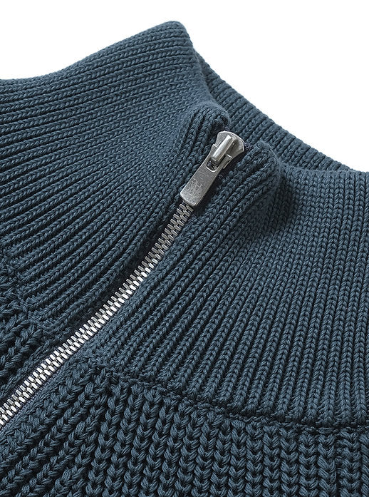 BATONER COTTON SIGNATURE DRIVERS KNIT - DARK GREY