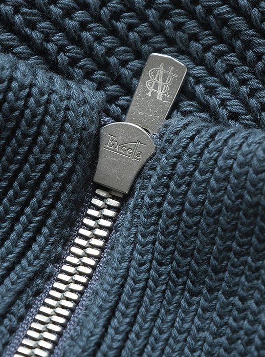 BATONER COTTON SIGNATURE DRIVERS KNIT - DARK GREY