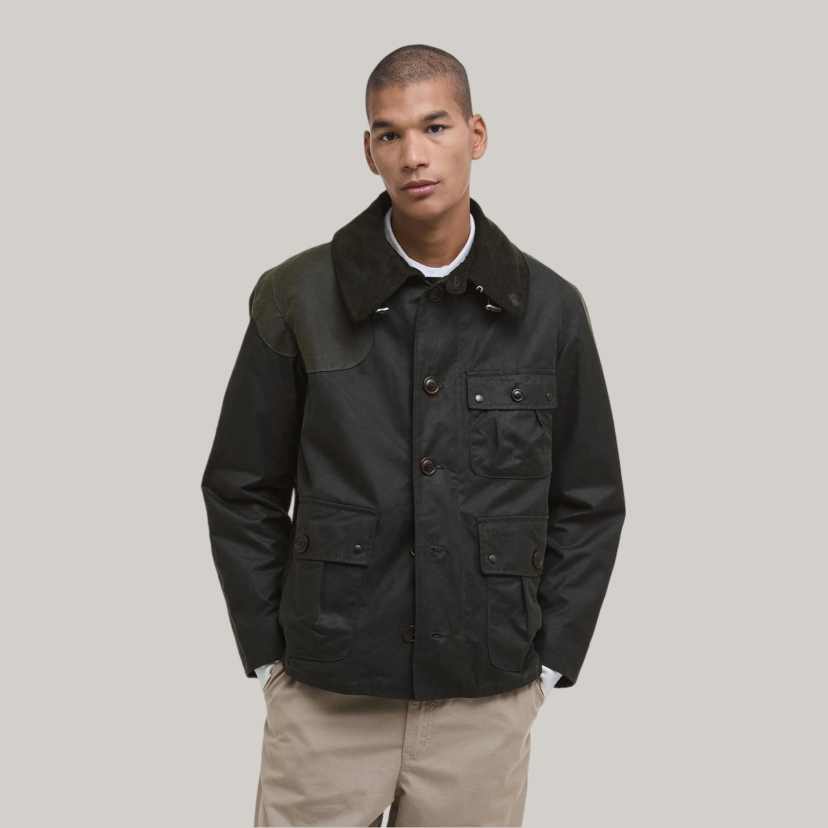 BARBOUR X TO KI TO FOREST WAX JACKET - SAGE