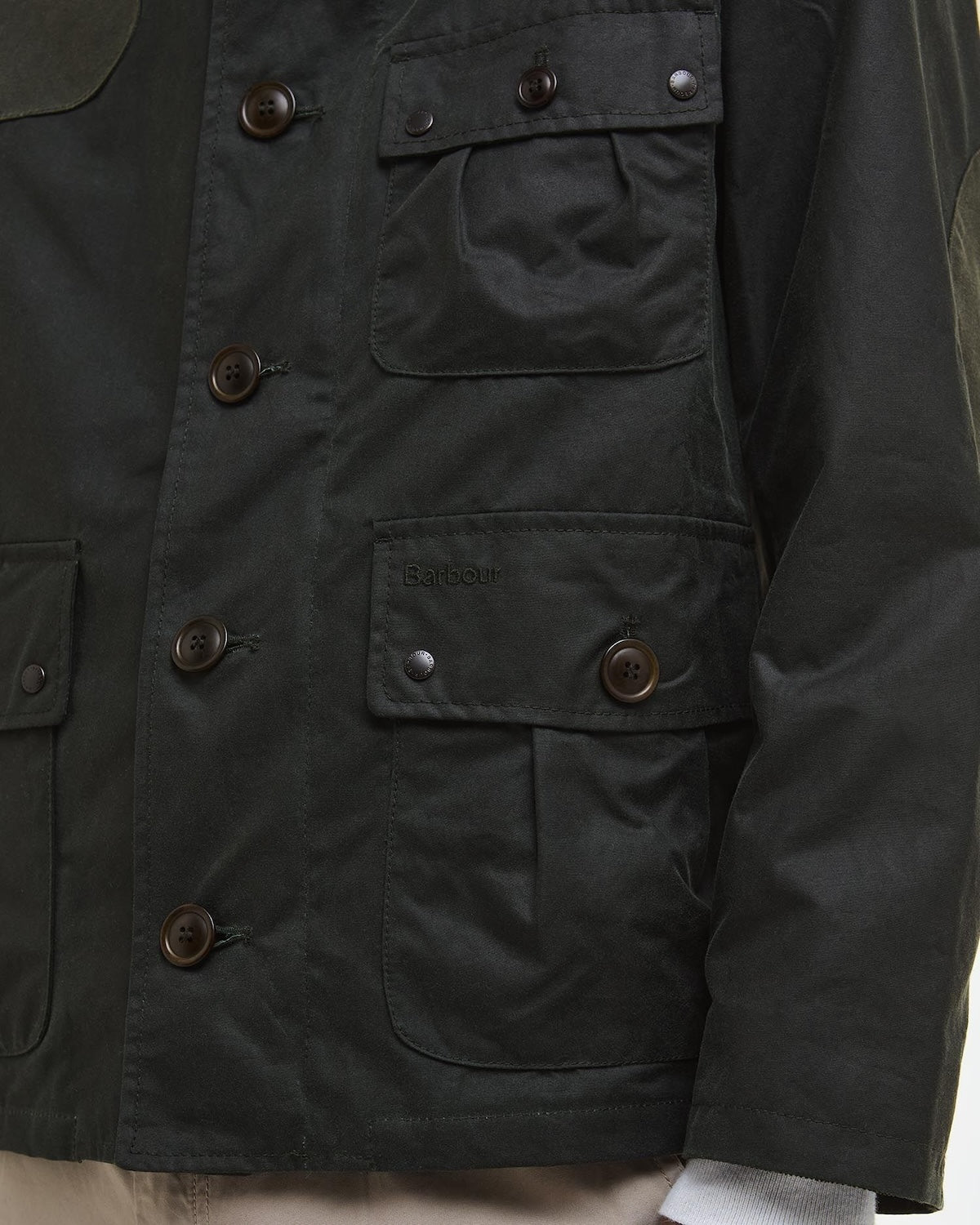 BARBOUR X TO KI TO FOREST WAX JACKET - SAGE