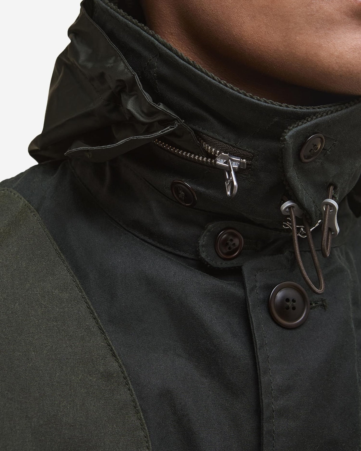 BARBOUR X TO KI TO FOREST WAX JACKET - SAGE