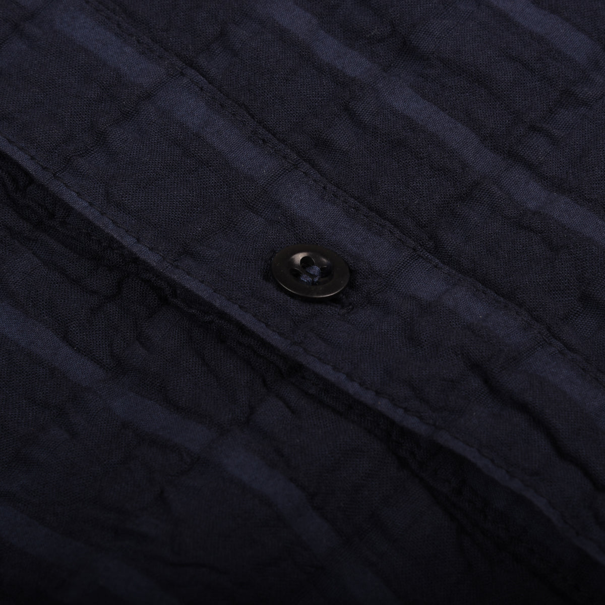 TENDER FLIPPED COLLAR SHIRT - AIRBAG CAMBRIC - HADAL BLUE