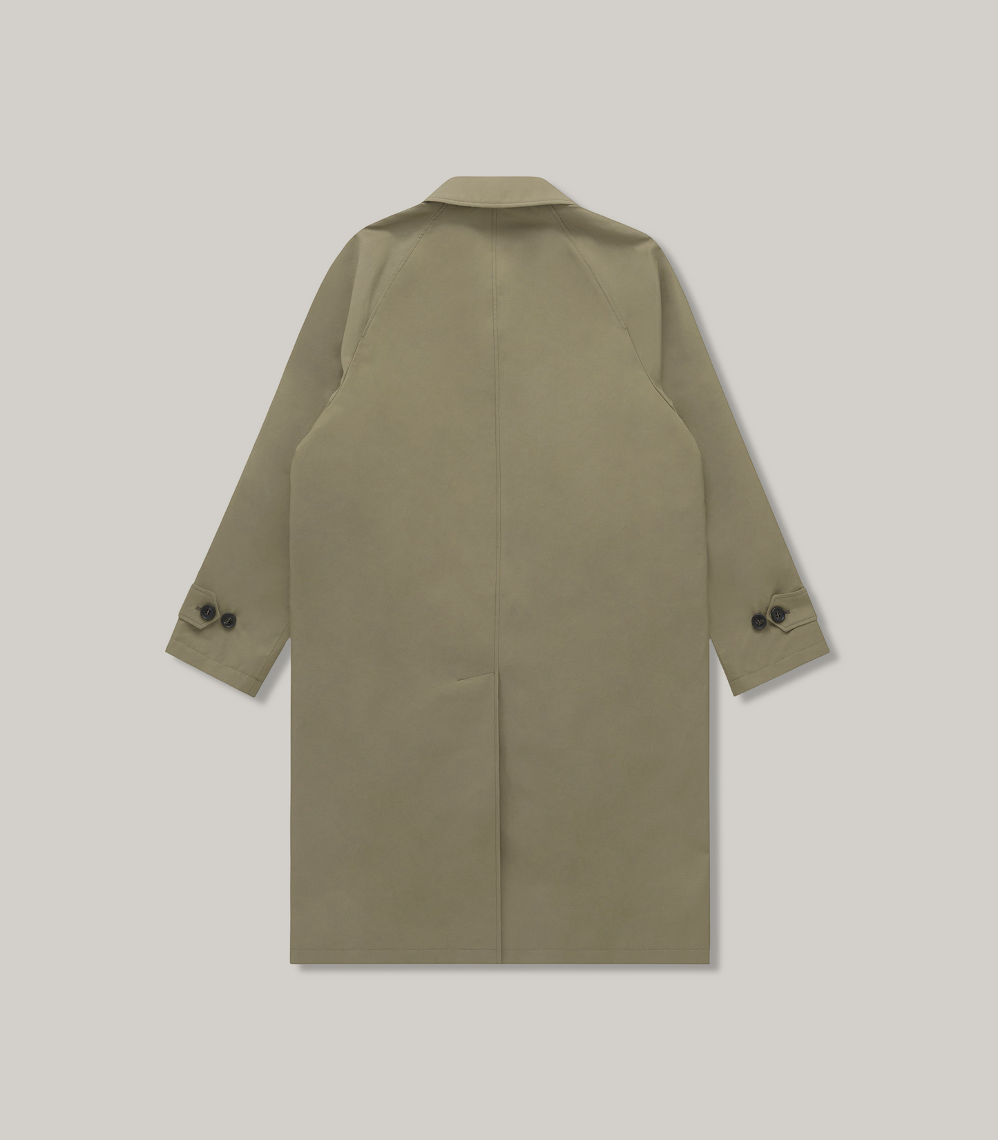KNICKERBOCKER TRENCH W.R. COAT - LIGHT OLIVE
