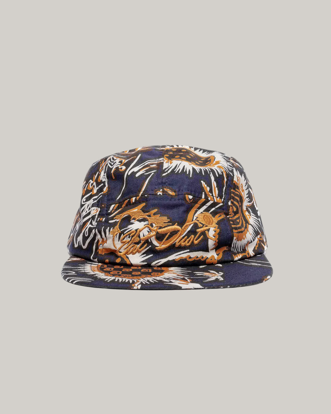 EAT DUST 5 PANELS CAP - CASA PRINT - NAVY