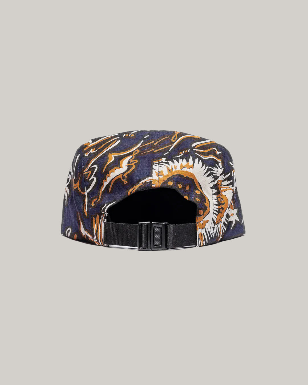 EAT DUST 5 PANELS CAP - CASA PRINT - NAVY