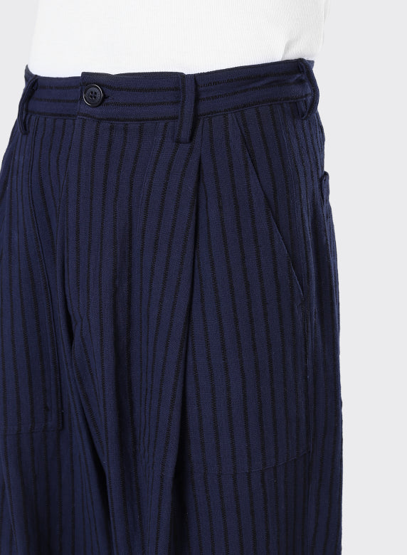 KARDO YUKI TROUSER - EW06 NAVY STRIPE