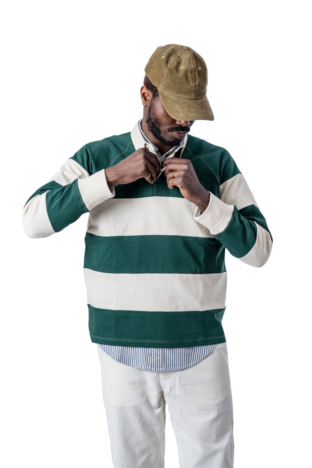 HEIMAT RALGAN RUGBY - FIR GREEN/ SEASHELL