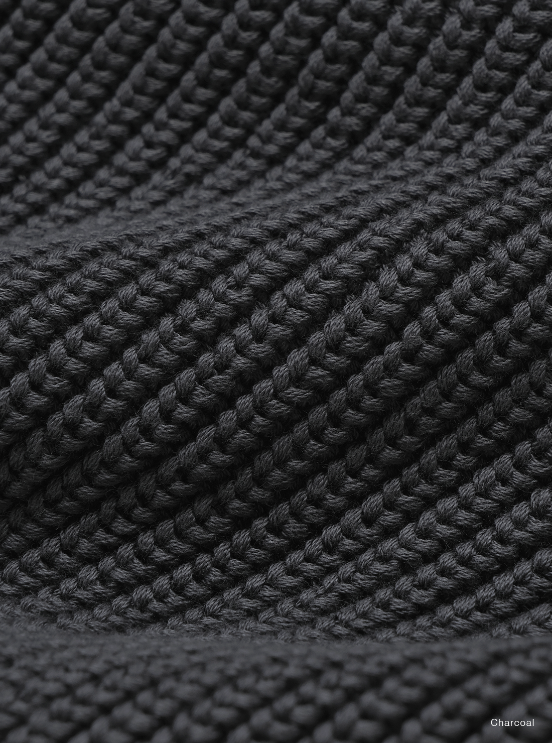 BATONER COTTON SIGNATURE DRIVERS KNIT - GRAY SAX